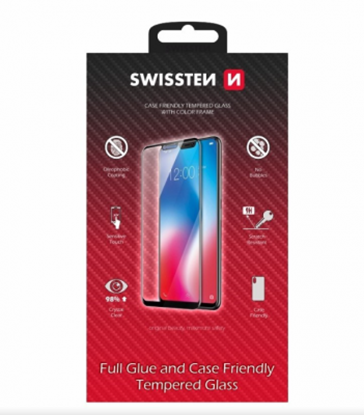 Attēls no Swissten Full Face Tempered Glass Samsung Galaxy A35 5G