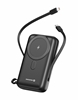 Picture of Swissten Power Bank 20000 mAh 20W with Built-In Cables USB-C And Lightning (MagSafe compatible)