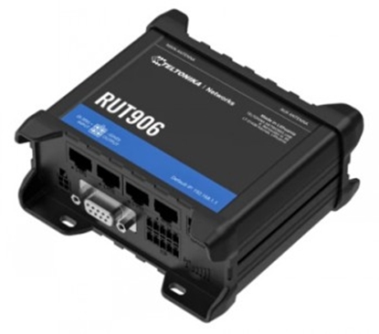 Attēls no TELTONIKA IOT ROUTER RUT906 LTE DUAL SIM 4X10/100MB LAN RS232&RS485