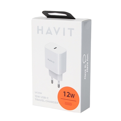 Attēls no Tīkla lādētājs Havit 12W