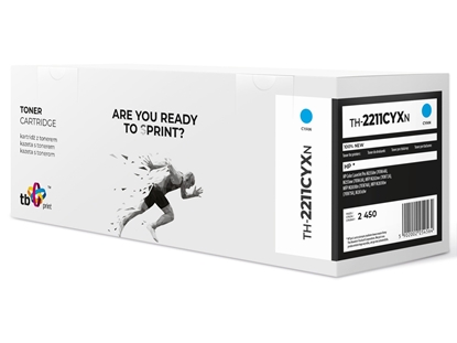 Attēls no Toner do HP Color LJ Pro M255 W2211X TH-2211CYXN 100% nowy CY