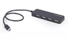 Picture of USB Centrmezgls Gembird 4-port USB Type-C Black