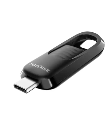 Изображение Zibatmiņa SanDisk Ultra Slider USB Type-C 128GB Black
