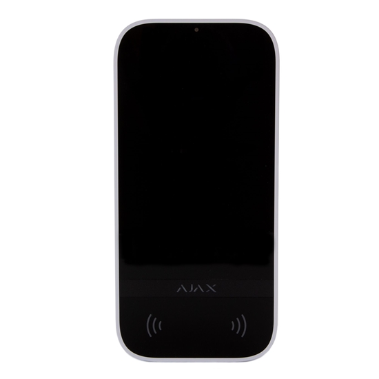 Изображение Ajax KeyPad Touchscreen