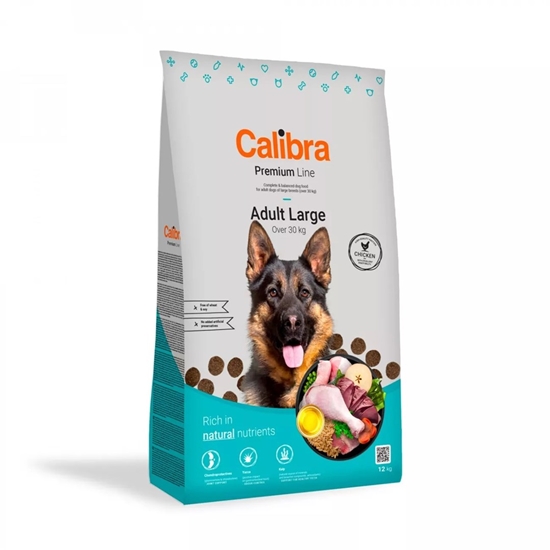 Picture of CALIBRA Dog Premium Adult Large chicken - dry dog food - 12kg