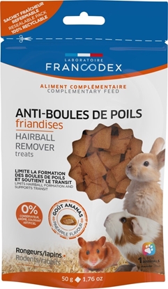 Attēls no FRANCODEX Anti-Hooking Treats - Rabbit treat - 50g