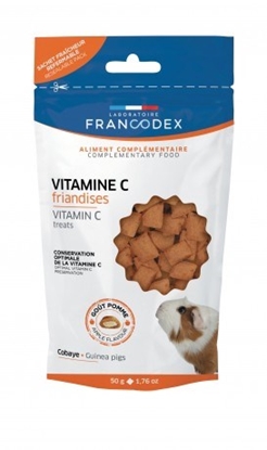 Attēls no FRANCODEX Vitamin C treats - Guinea pig treat - 50g