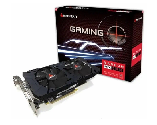 Picture of Karta graficzna Biostar Radeon RX 580 8GB GDDR5 (VA5815TQ82)
