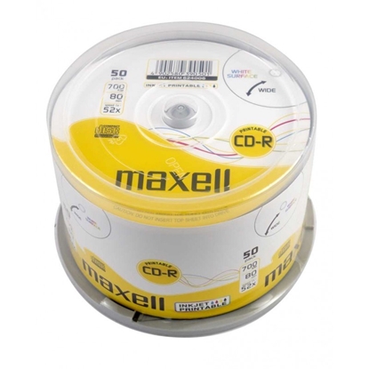 Picture of Maxell CD-R 80/700MB XL 52x 50p 50 pc(s)