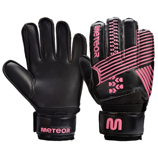 Изображение Meteor Catch Vārtsargu cimdi 5 black/pink