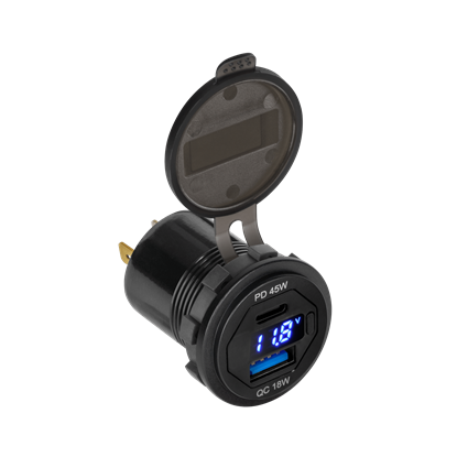 Picture of Peiying CHR0007 Built-in Car Charger USB-C / PD / 63W