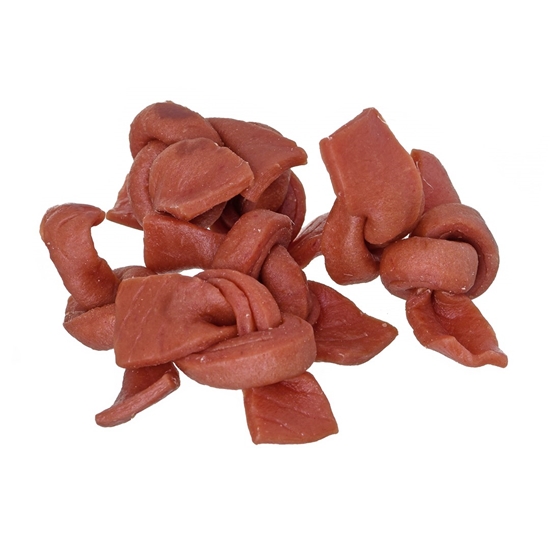 Picture of PETITTO Duck breast mini knots - dog treat - 500 g