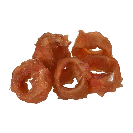 Picture of PETITTO Fish and chicken rings - dog treat - 500 g