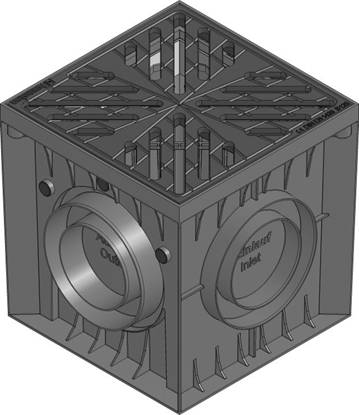 Attēls no Plastmasas gūlija ar čuguna resti 30x30cm