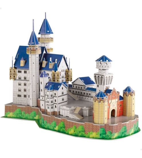 Изображение Puzle 3D Neuschwanstein Castle 95 detaļas 3+ CB49658
