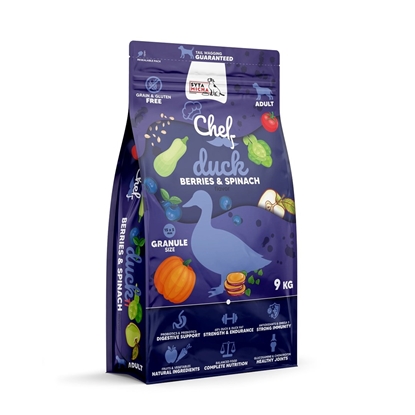 Attēls no SYTA MICHA Chef Duck, berries and spinach - dry dog food - 9kg