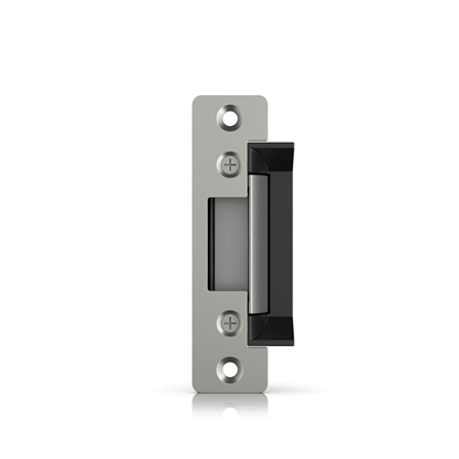 Picture of UBIQUITI ELECTRIC LOCK. FAIL-SECURE ELECTRIC STRIKE LOCK THAT CONNECTS TO A UNIFI ACCESS HUB