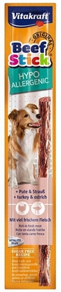 Picture of VITAKRAFT Beef Stick Hypoallergenic turkey with ostrich - dog treat - 12 g