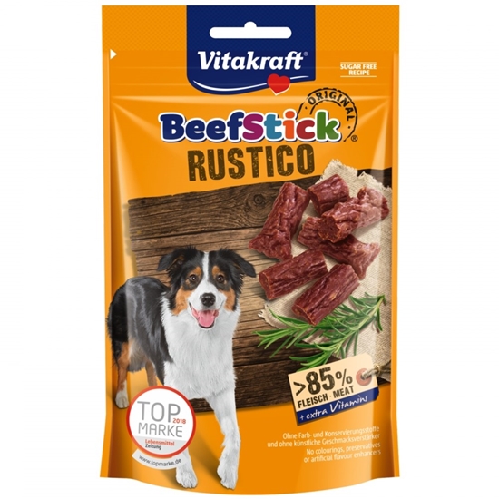 Picture of VITAKRAFT Beef Stick Rustico - dog treat - 55 g