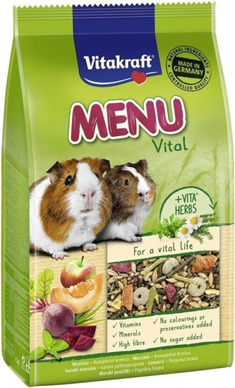 Изображение VITAKRAFT Menu Vital - Guinea pig food - 1kg