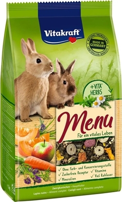 Attēls no VITAKRAFT Menu Vital - rabbit food - 3kg