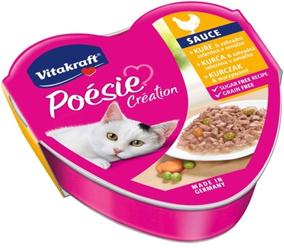 Picture of VITAKRAFT POESIE CREATION SOS chicken/vegetables - wet cat food - 85 g