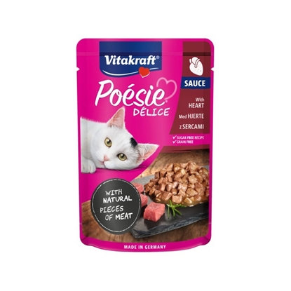 Attēls no VITAKRAFT POESIE DELICE hearts - wet cat food - 85 g