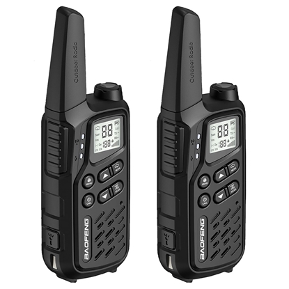 Attēls no Walkie-Talkie Baofeng BF-T25E Black, 2 pieces