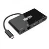 Picture of Wieloportowy adapter USB-C 4K HDMI, VGA, USB-A, GbE, HDCP U444-06N-HV4GUB Czarny