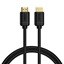 Attēls no Baseus Baseus cable HDMI 2.0 cable 4K 60 Hz 3D HDR 18 Gbps 1 m black (CAKGQ-A01)