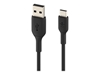 Picture of Belkin USB-C/USB-A Cable 2m PVC, black CAB001bt2MBK