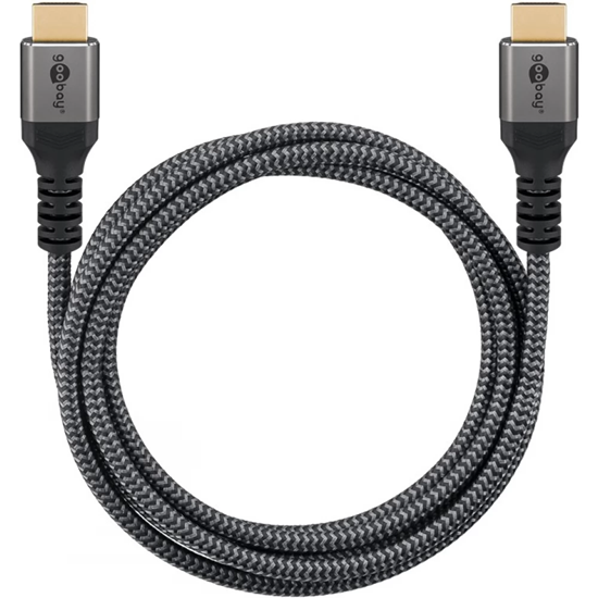 Picture of Goobay 64993 High Speed HDMI Cable with Ethernet (4K@60Hz), 1 m