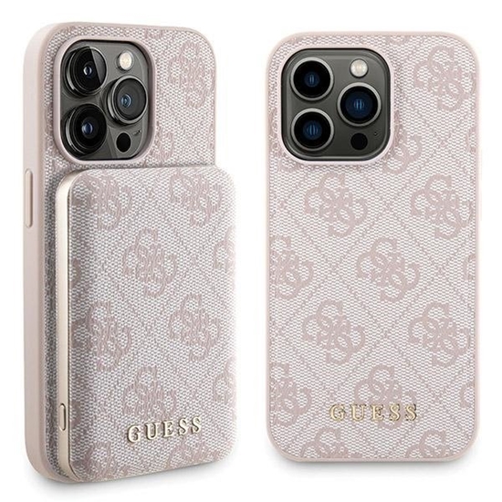Изображение Guess GUBPM5P14L4GEMGP Rear Cover + Powerbank for Apple iPhone 14 Pro