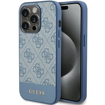 Attēls no Guess GUHCP15LG4GLBL Rear Cover for Apple iPhone 15 Pro