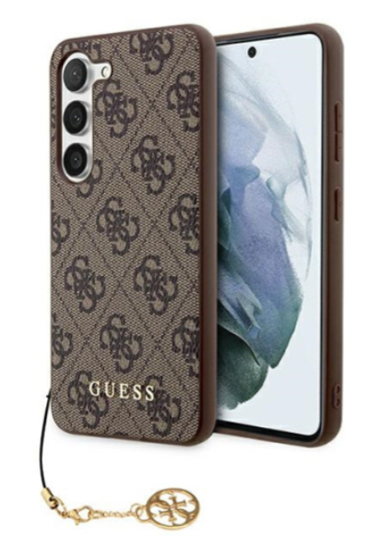 Picture of Guess GUHCSA35GF4GBR Rear Cover for Samsung Galaxy A35