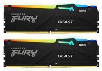 Attēls no Operatīvā atmiņa Kingston Fury Beast RGB 32GB Black