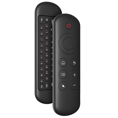 Picture of CP M5 LED 2in1 Universal Smart TV / PC Remote Bluetooth / Wireless with Keyboard / 6-Axis Gyro Black