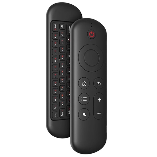 Picture of CP M5 LED 2in1 Universal Smart TV / PC Remote Bluetooth / Wireless with Keyboard / 6-Axis Gyro Black