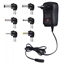 Picture of CP UCH1 Universal 12/30W (Max 2.1A) Power Adapter + USB 3-12V manual & 6 Plugs in set Black