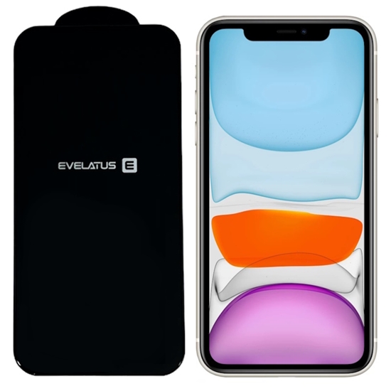 Picture of Evelatus Apple Apple iPhone XR/11 Corning Gorilla Glass Anti-Static 3D Full Cover 10X Stronger