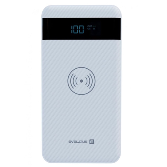 Picture of Evelatus Evelatus Power Bank Wireless EPB05 10000 mAh White