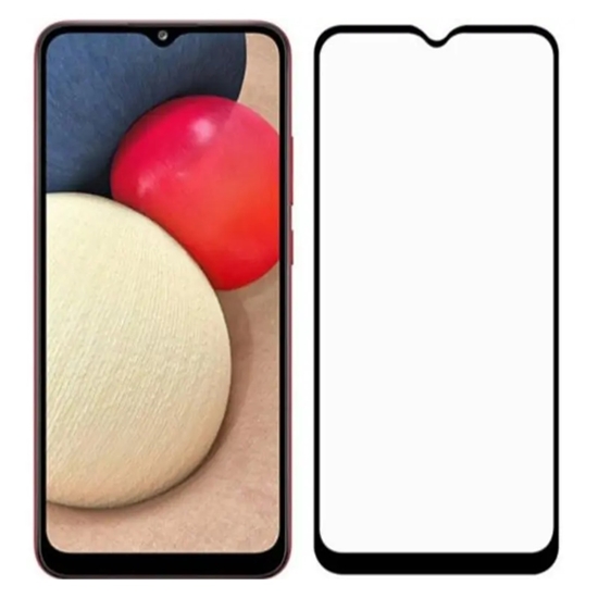 Picture of Evelatus Samsung Galaxy A02s 2.5D Full Cover Japan Glue Glass Anti-Static
