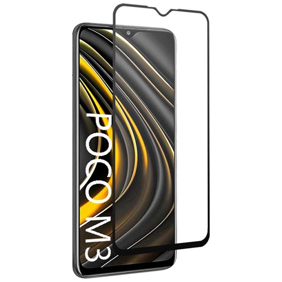 Изображение Evelatus Xiaomi Poco M3 2.5D Full Cover Japan Glue Glass Anti-Static