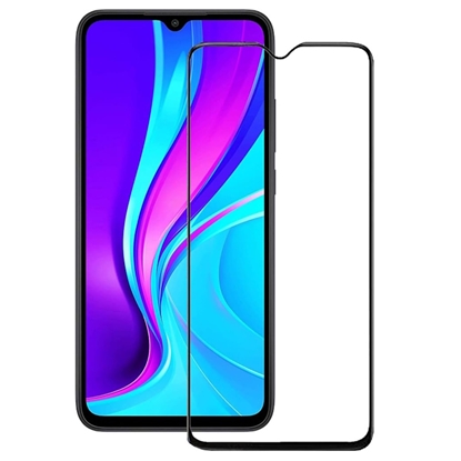 Attēls no Evelatus Xiaomi Redmi 9 2.5D Full Cover Japan Glue Glass Anti-Static