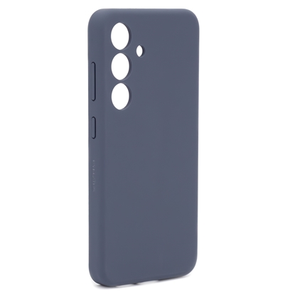 Attēls no Evelatus Premium Magsafe Mīksta pieskāriena silikona maks - vāciņš Samsung S24 Plus (S926B) Pusnakts Zila