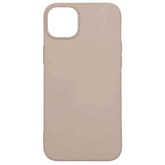 Picture of Evelatus Apple iPhone 14 6.1 Nano Silicone Case Soft Touch TPU Beige