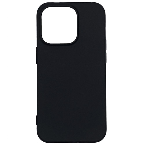 Picture of Evelatus Apple iPhone 14 Pro 6.1 Nano Silicone Case Soft Touch TPU Black