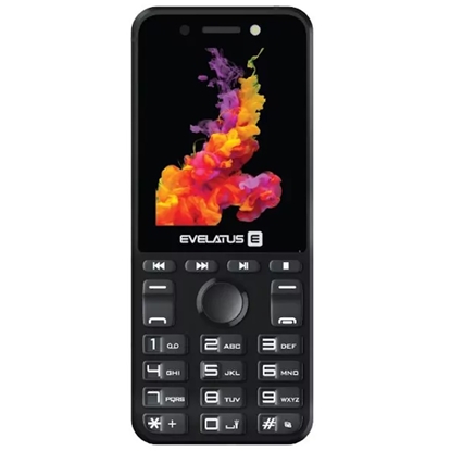 Picture of Evelatus Tron Plāns Pogu Telefons ar Divām Sim kartēm Radio Lukturi Kameru & Ietilpīgu akumulātoru Melns