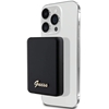 Изображение Guess Power Bank 5000mAh 15W MagSafe And Regular Charge With Metal Ssript Logo Black