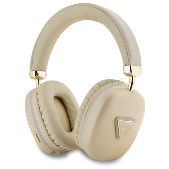 Picture of Guess Saffiano PU Leather Triangle Logo Wireless Headphones